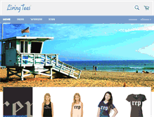 Tablet Screenshot of livingtees.com